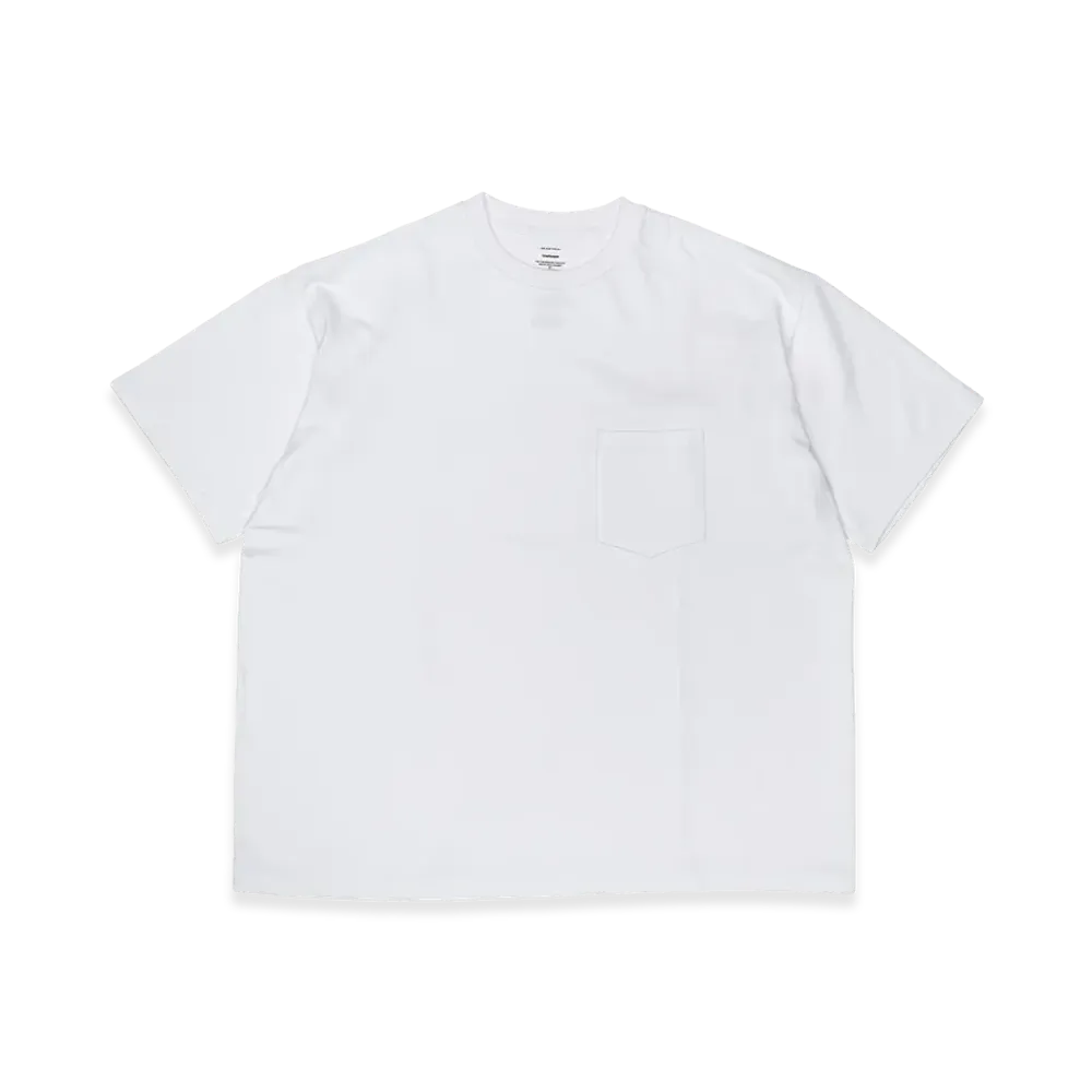 Graphpaper S/S Oversized Pocket Tee "White"