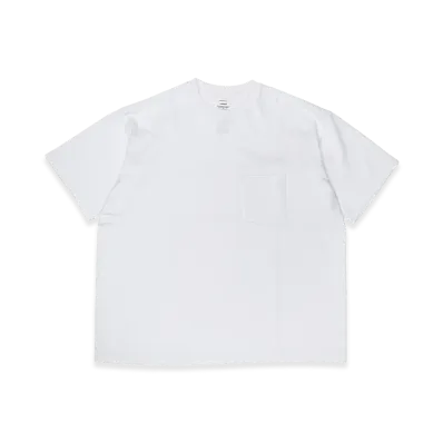 Graphpaper S/S Oversized Pocket Tee "White"