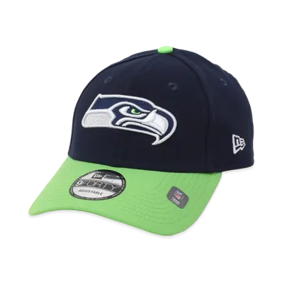 NEW ERA NFL League 9Forty Cap Seattle Seahawks "Navy/Light Green"