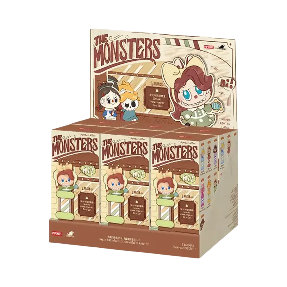POP MART THE MONSTERS Hair Salon Series - Glowing Fridge Magnet Blind Box [Assortment Box]
