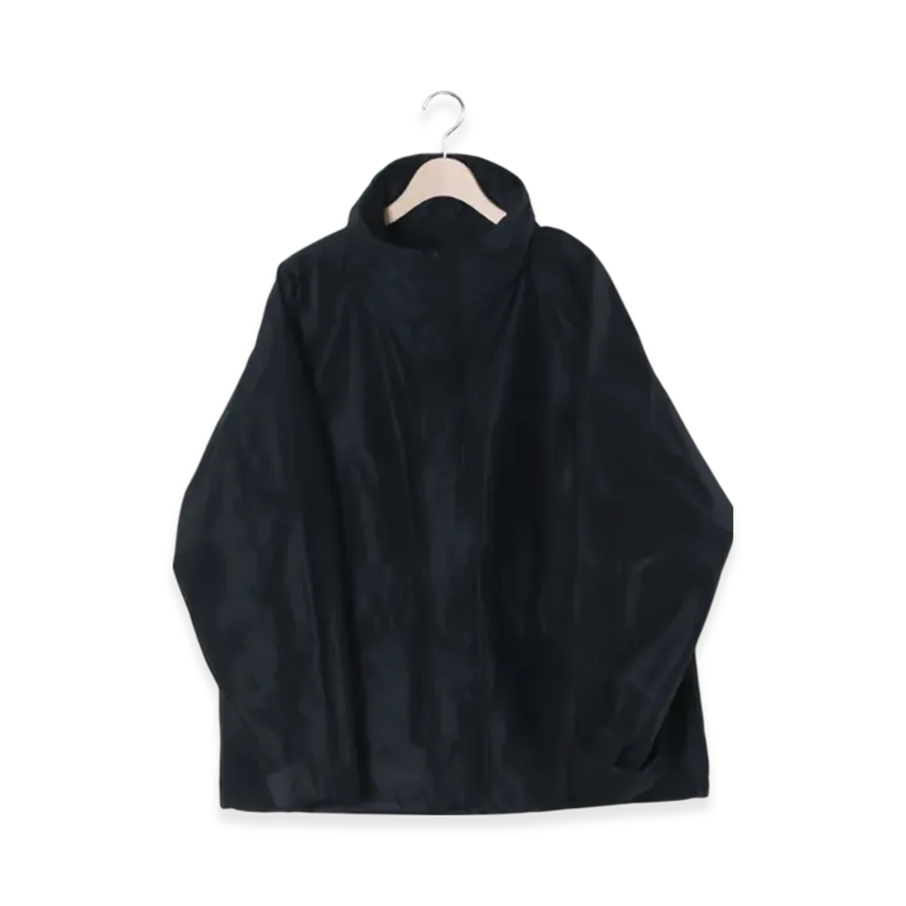 COMOLI Cotton Silk Military Parka "Navy"