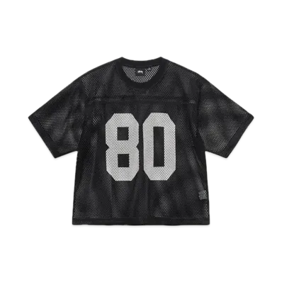 Stussy Team Jersey 80 "Black"