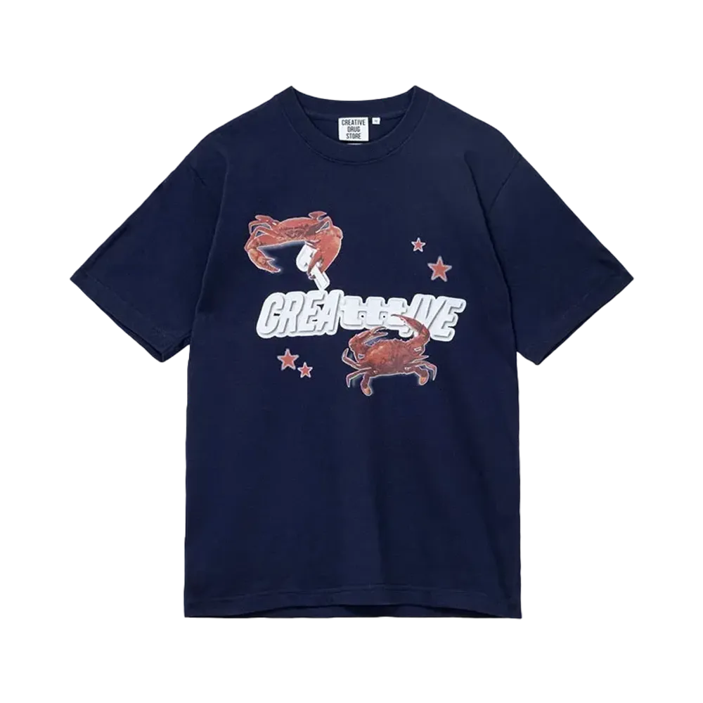 TTT MSW CreativeDrugStore T out TTT in Tee "Navy"