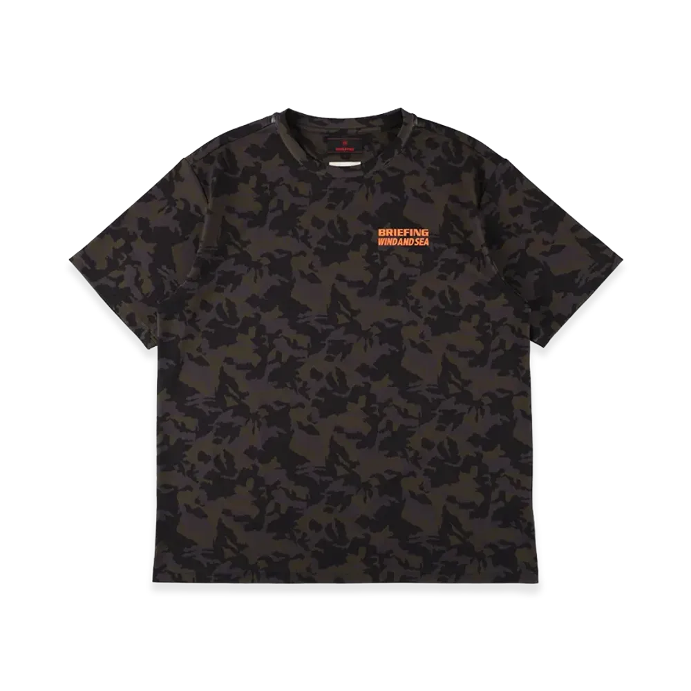 WIND AND SEA x BRIEFING GOLF Tee "Camo"