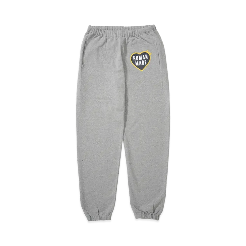 HUMAN MADE HEAVY SWEAT PANTS "Grey"
