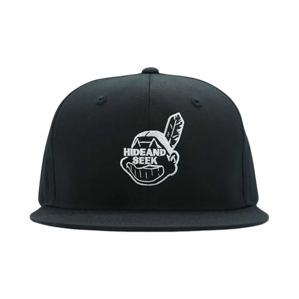 Hide and Seek Indian Baseball CAP(24aw) "BLACK"