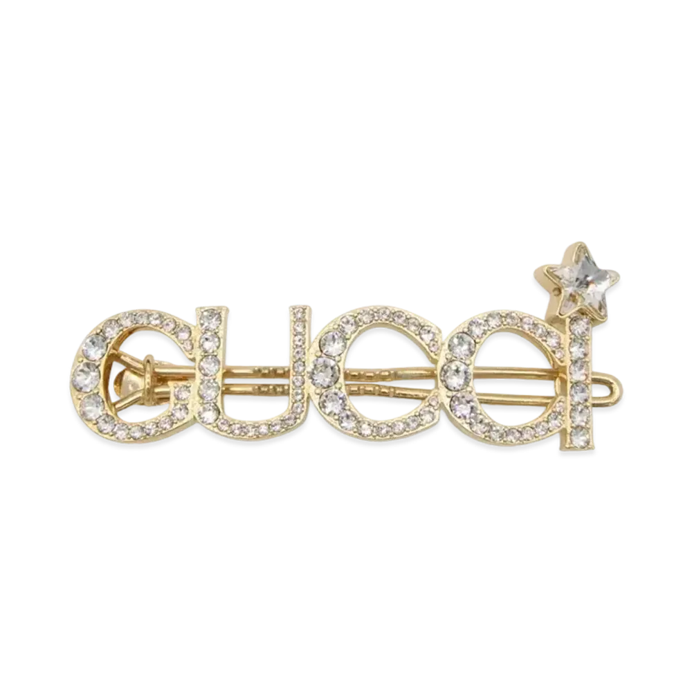 GUCCI Crystal GUCCI Hair Clip