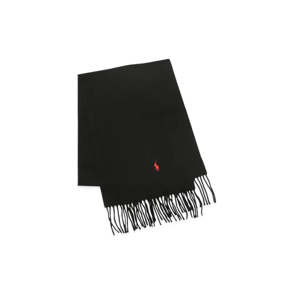 Polo Ralph Lauren Recycled Wool Muffler "Black"