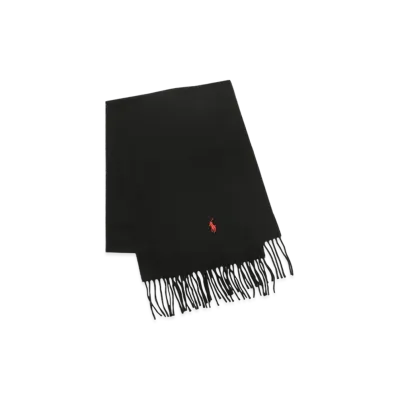 Polo Ralph Lauren Recycled Wool Muffler "Black"