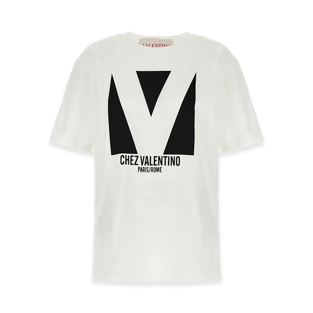 Valentino Garavani Women's 'chez ' T-Shirt "White"