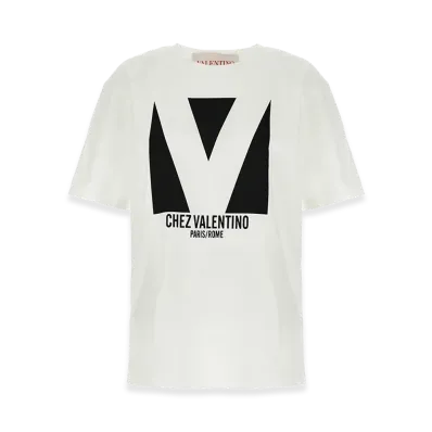 Valentino Garavani Women's 'chez ' T-Shirt "White"