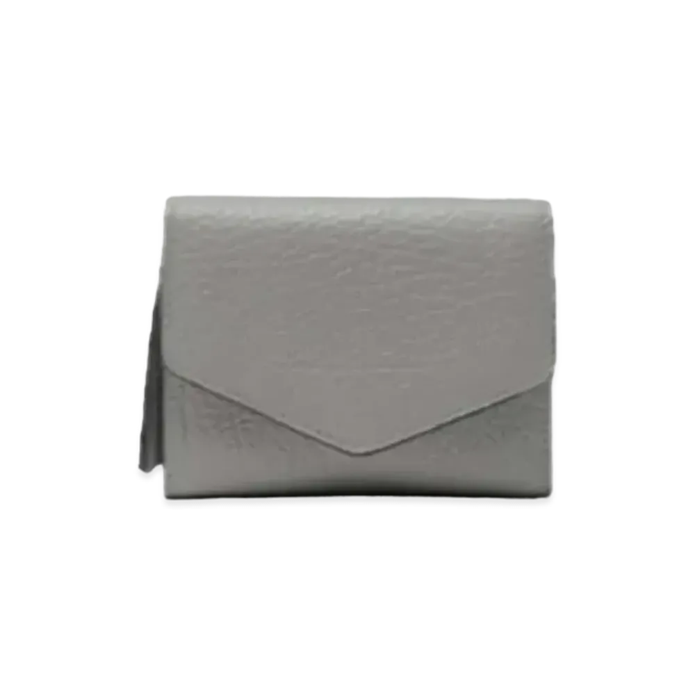 Maison Margiela Envelope Leather Wallet "Grey"