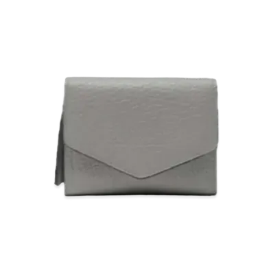 Maison Margiela Envelope Leather Wallet "Grey"