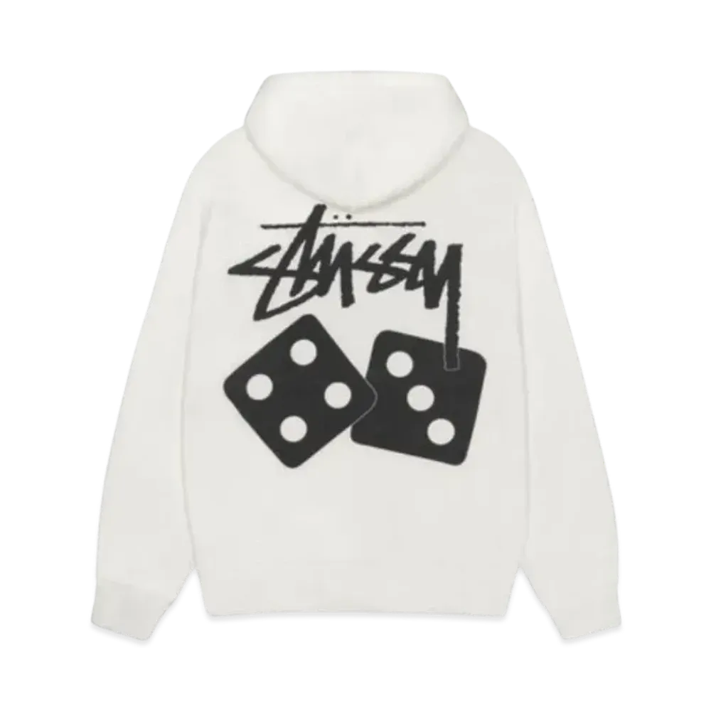 Stussy Dice Zip Hoodie Pigment Dyed "Natural"