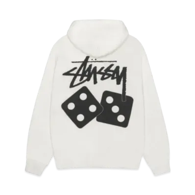 Stussy Dice Zip Hoodie Pigment Dyed "Natural"