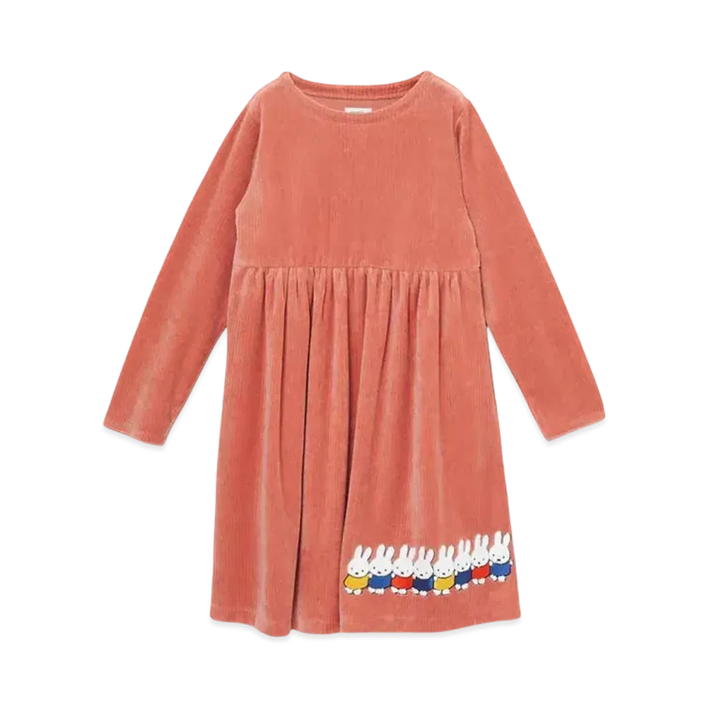 graniph x Miffy Line Up Kids One Piece "Pink"