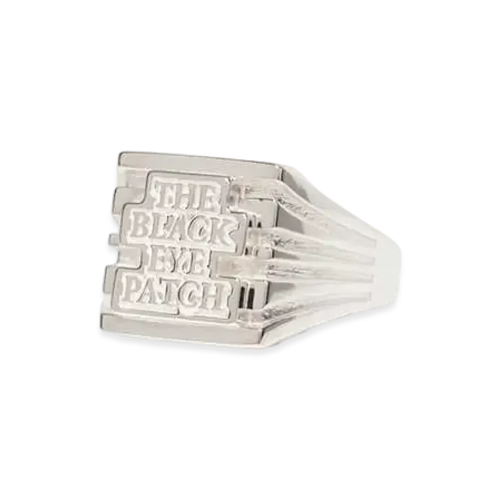 BlackEyePatch OG Label Pinky Ring Silver "Silver"