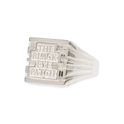 BlackEyePatch OG Label Pinky Ring Silver "Silver"