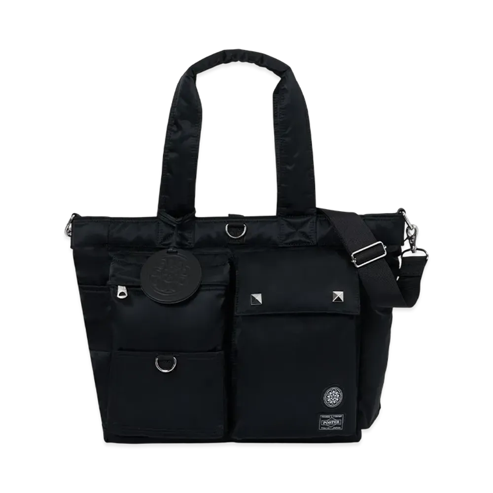 PORTER x KOMIYAMA TOKYO 2Way Tote Bag "Black"