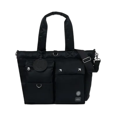 PORTER x KOMIYAMA TOKYO 2Way Tote Bag "Black"