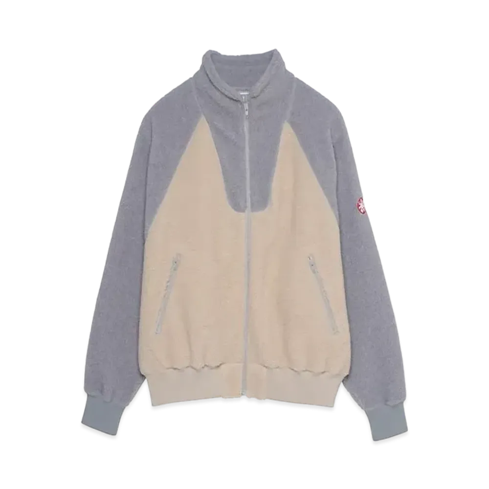 Cav Empt (C.E) HEAVY FLEECE ZIP UP "Beige"