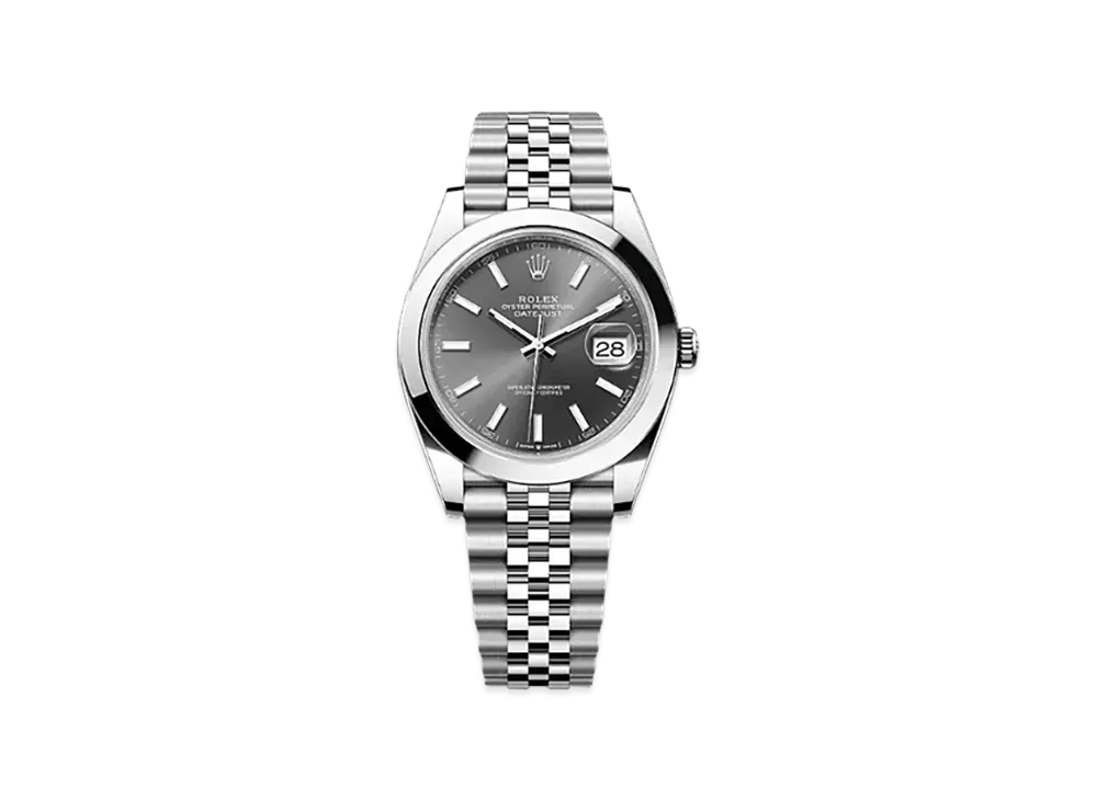 ROLEX Datejust 41 Oystersteel & Yellow Gold "Grey"