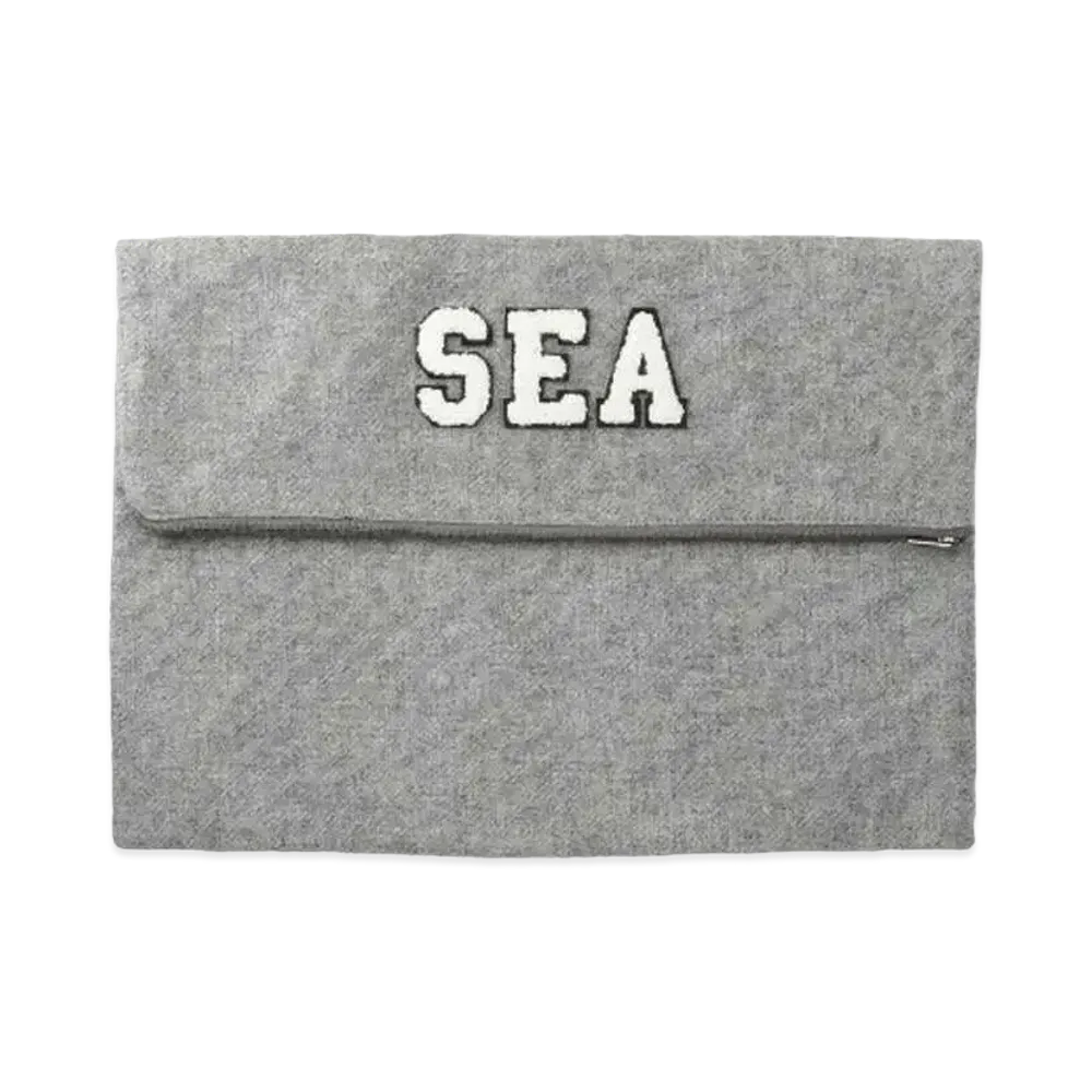 WIND AND SEA x HYSTERIC GLAMOUR Sleeve Bag "Gray"