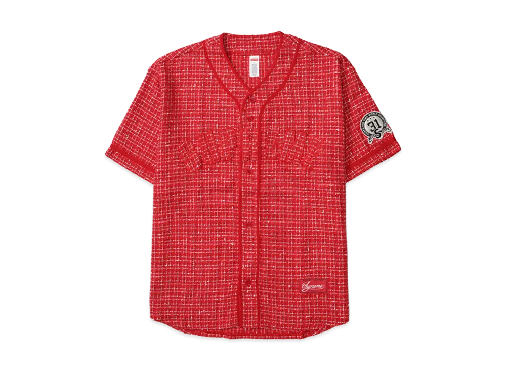 Supreme Boucle Baseball Jersey 