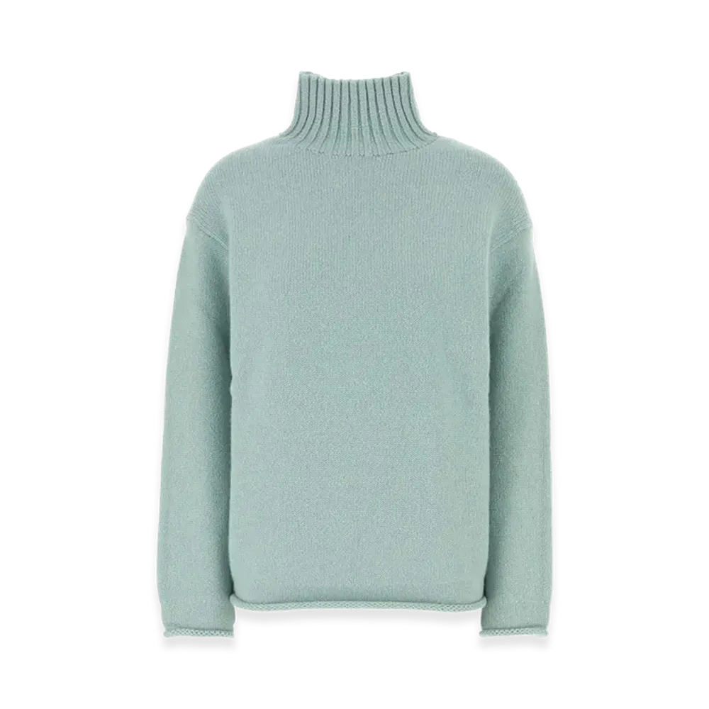 Bottega Veneta Women's Cashmere Sweater "Sea Green"