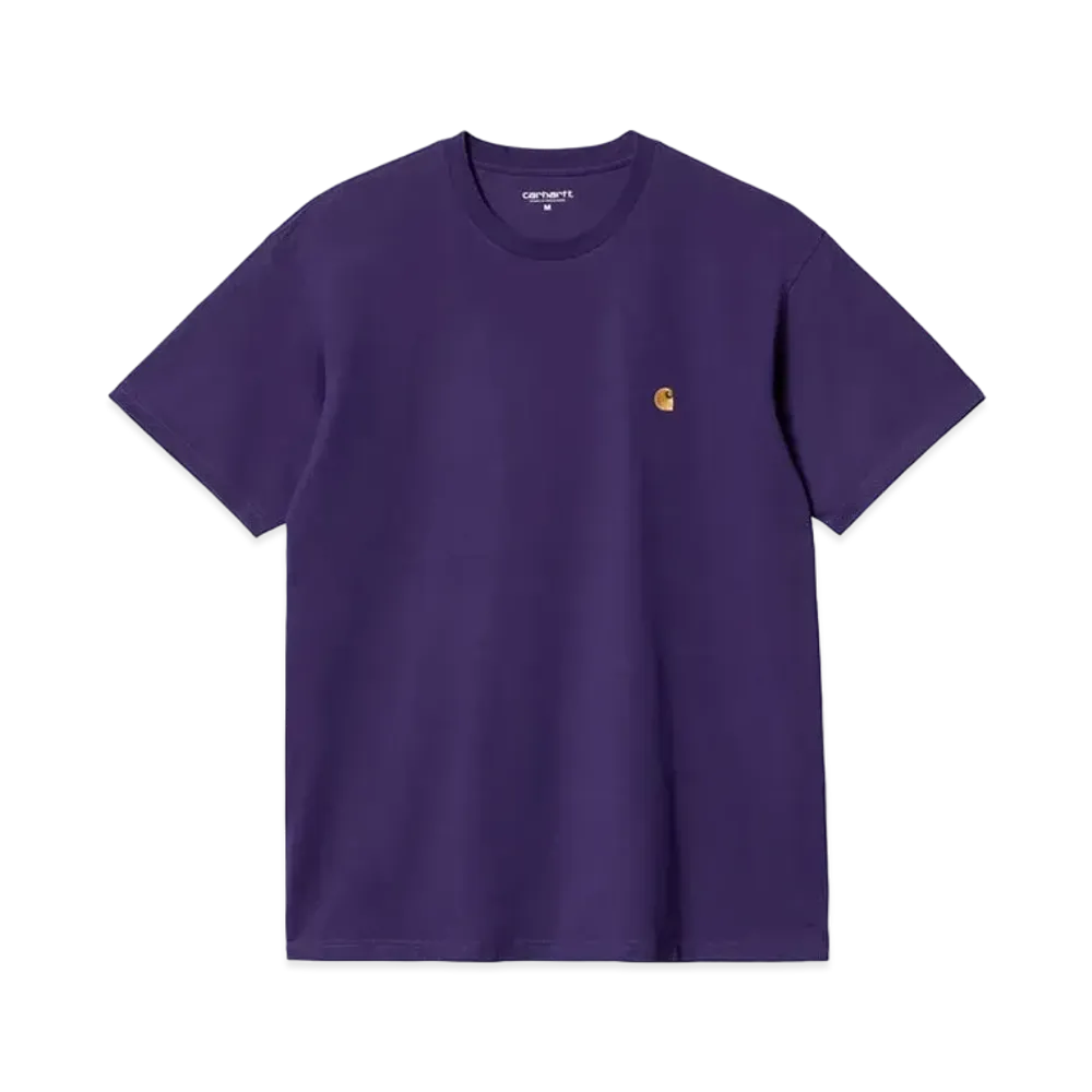 Carhartt S/S Chase T-Shirt "Tyrian/Gold"
