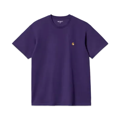 Carhartt S/S Chase T-Shirt "Tyrian/Gold"