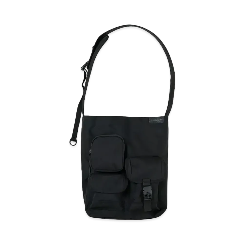BAICYCLON by bagjack MULTI POCKETS SHOULDER BAG BCL-69 "BLACK"