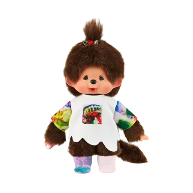 Sekiguchi Sugita Yohei Collaboration Art Monchhichi-chan "white and red"