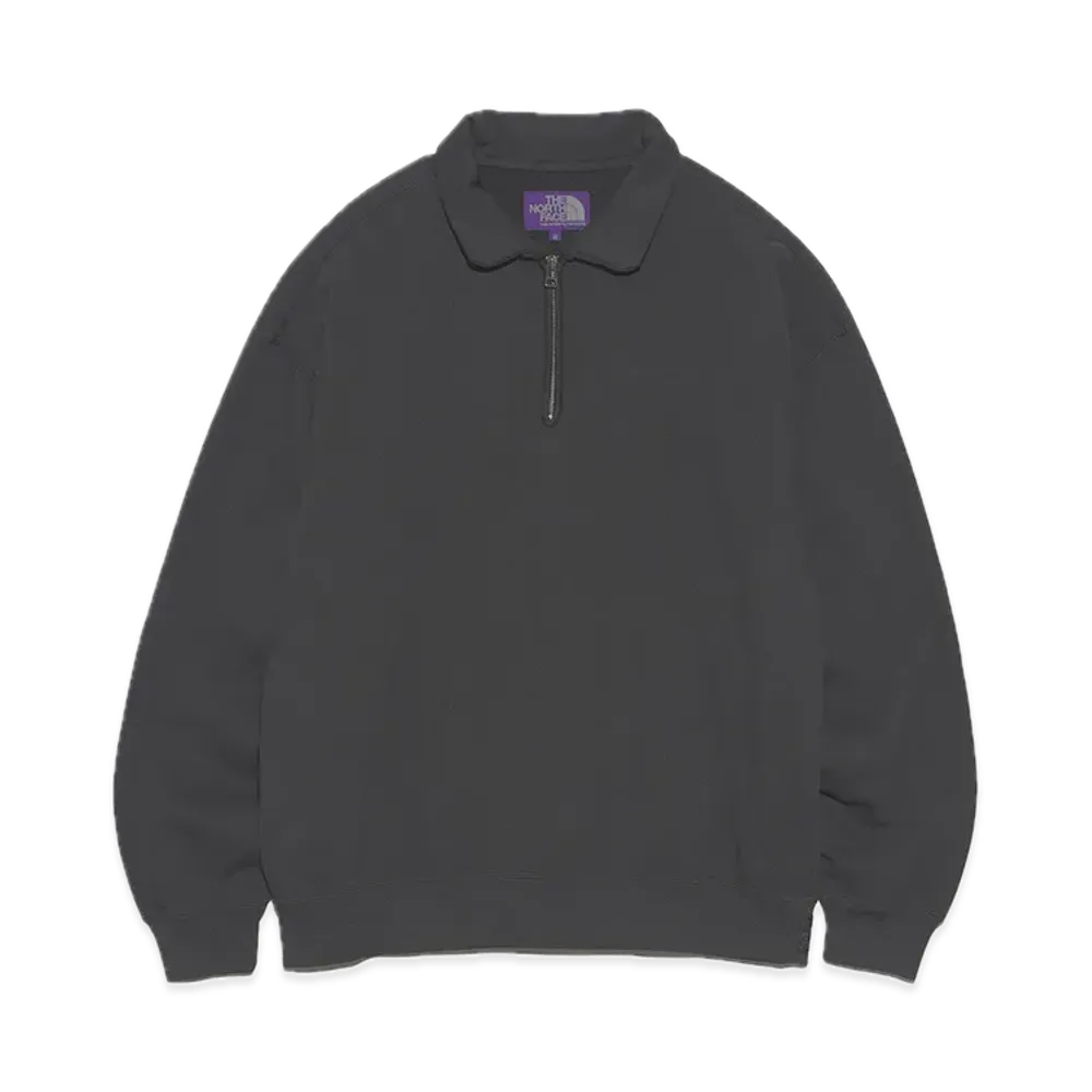 The North Face PURPLE LABEL 11oz Half Zip Sweatshirt "Charcoal"