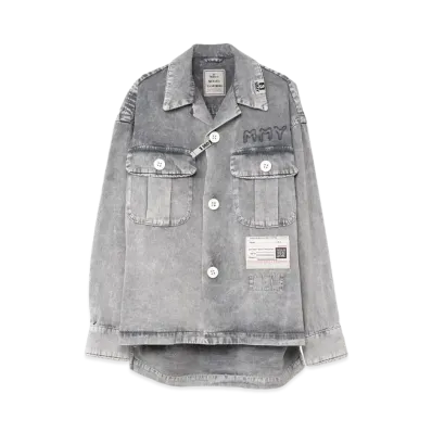 Maison MIHARA YASUHIRO Amateur Sewn Like Aged Shirt "White"