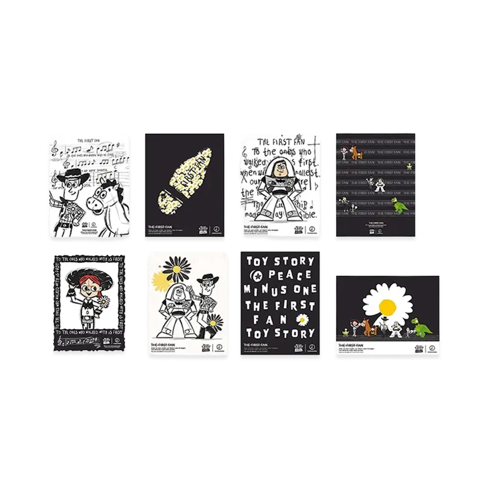 PEACEMINUSONE x Toy Story THE FIRST FAN Postcard Set Of 8 01 "Multi" / G-DRAGON