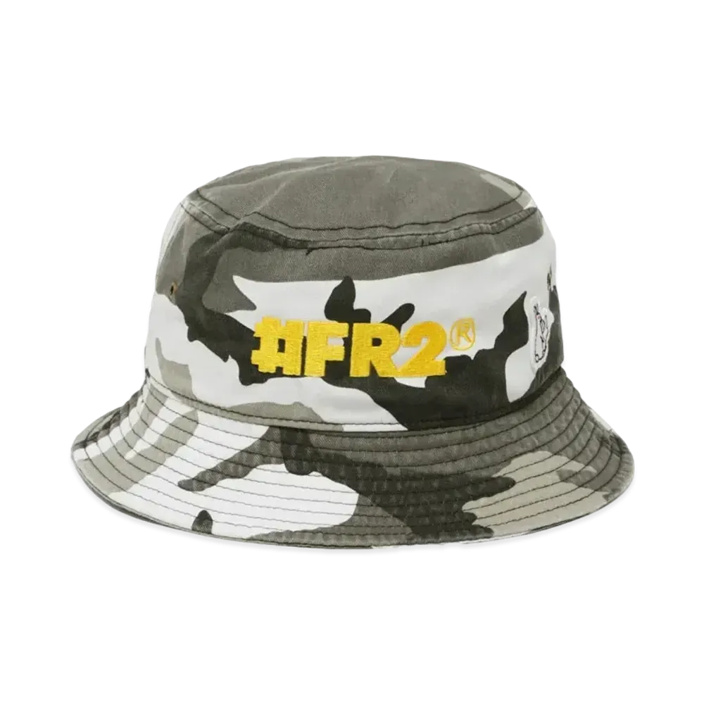 FR2 Logo Embroidery Bucket Hat "Gray"