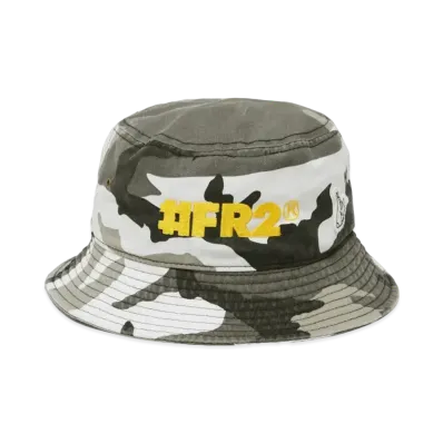 FR2 Logo Embroidery Bucket Hat "Gray"