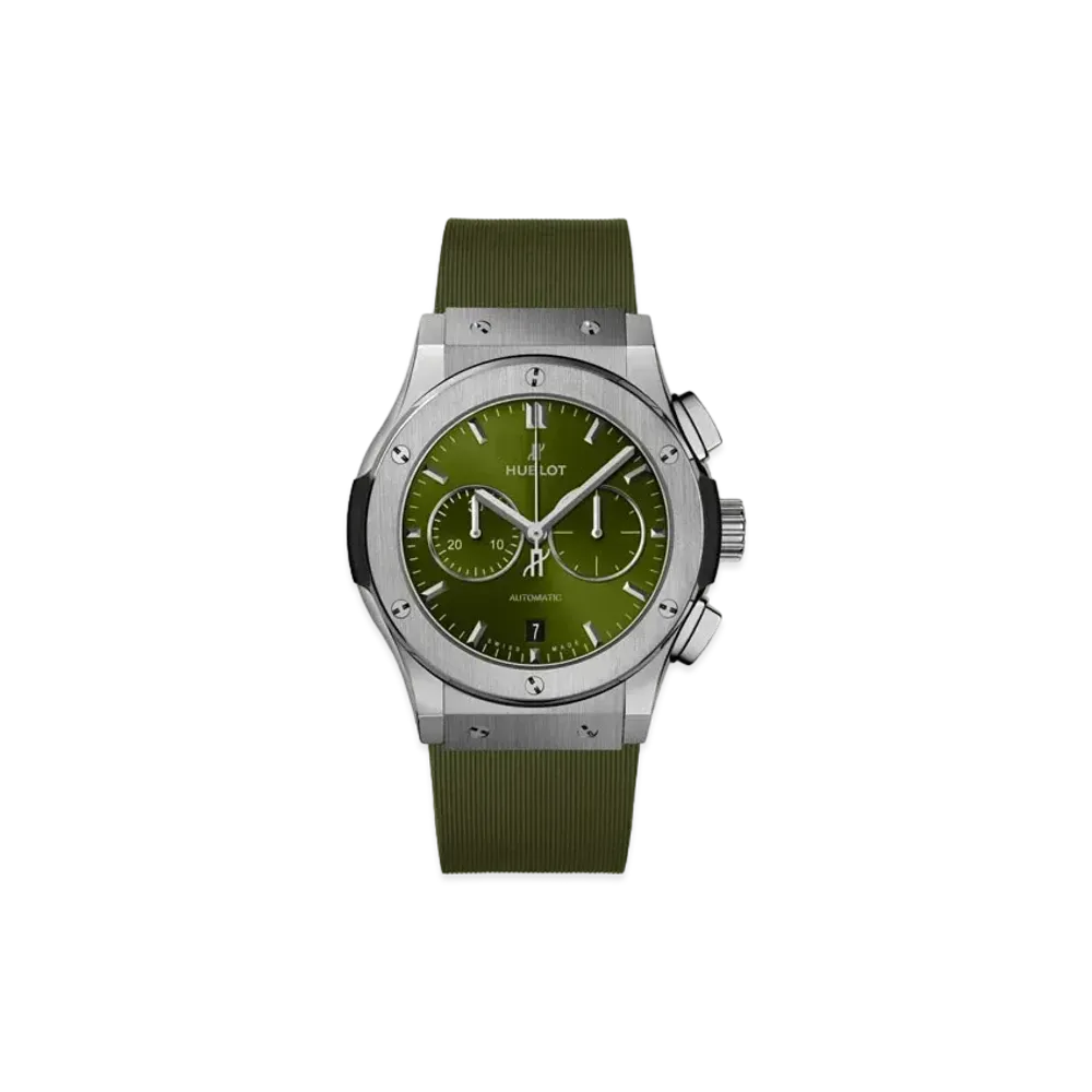 HUBLOT Classic Fusion Chronograph Titanium Green 42mm