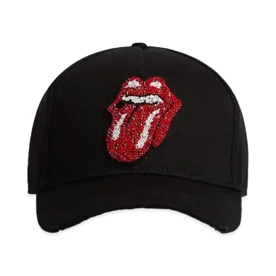 Dsquared2 x Rolling Stones The Rolling Stones Baseball Cap "Black"
