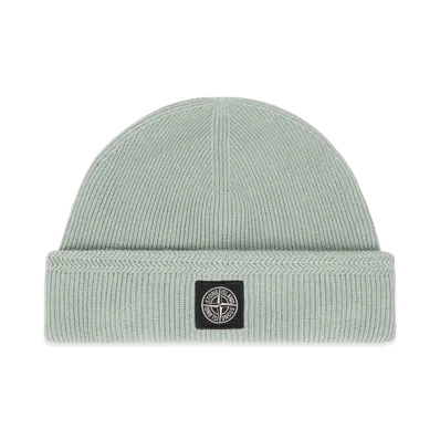 Stone Island N100102 Ribbed Soft Organic Cotton "Sage Green"