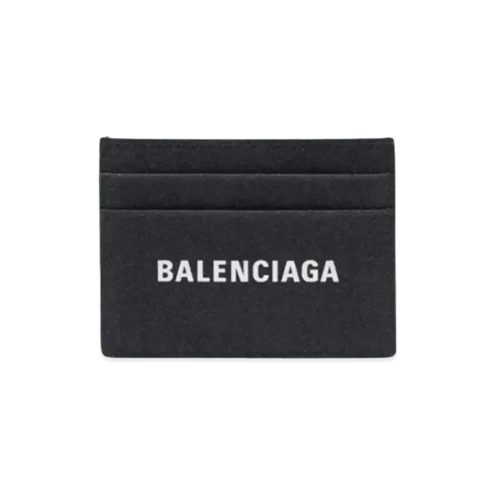 BALENCIAGA Everyday Everyday Multi-Card Slot Shiny Card Holder "Black"