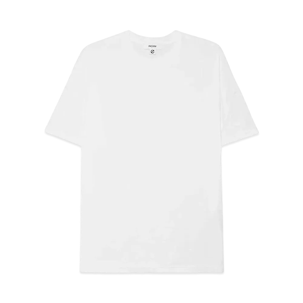 INCRM S/S T-SHIRT(2PACK) "WHITE"