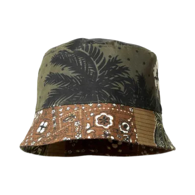 Needles x NOMA T.D. Bucket Hat - Patchwork "Green"