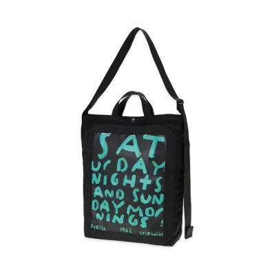 PORTER x Eric Stefanski 2Way Tote Bag #4 "Blue"