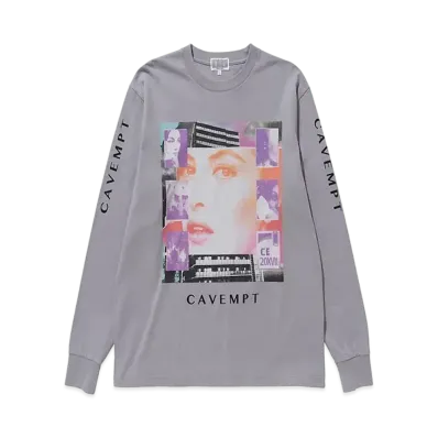 Cav Empt (C.E) 20XVII LONG SLEEVE T "Grey"