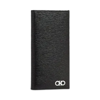 Salvatore Ferragamo Long Wallet "Black/Blue"