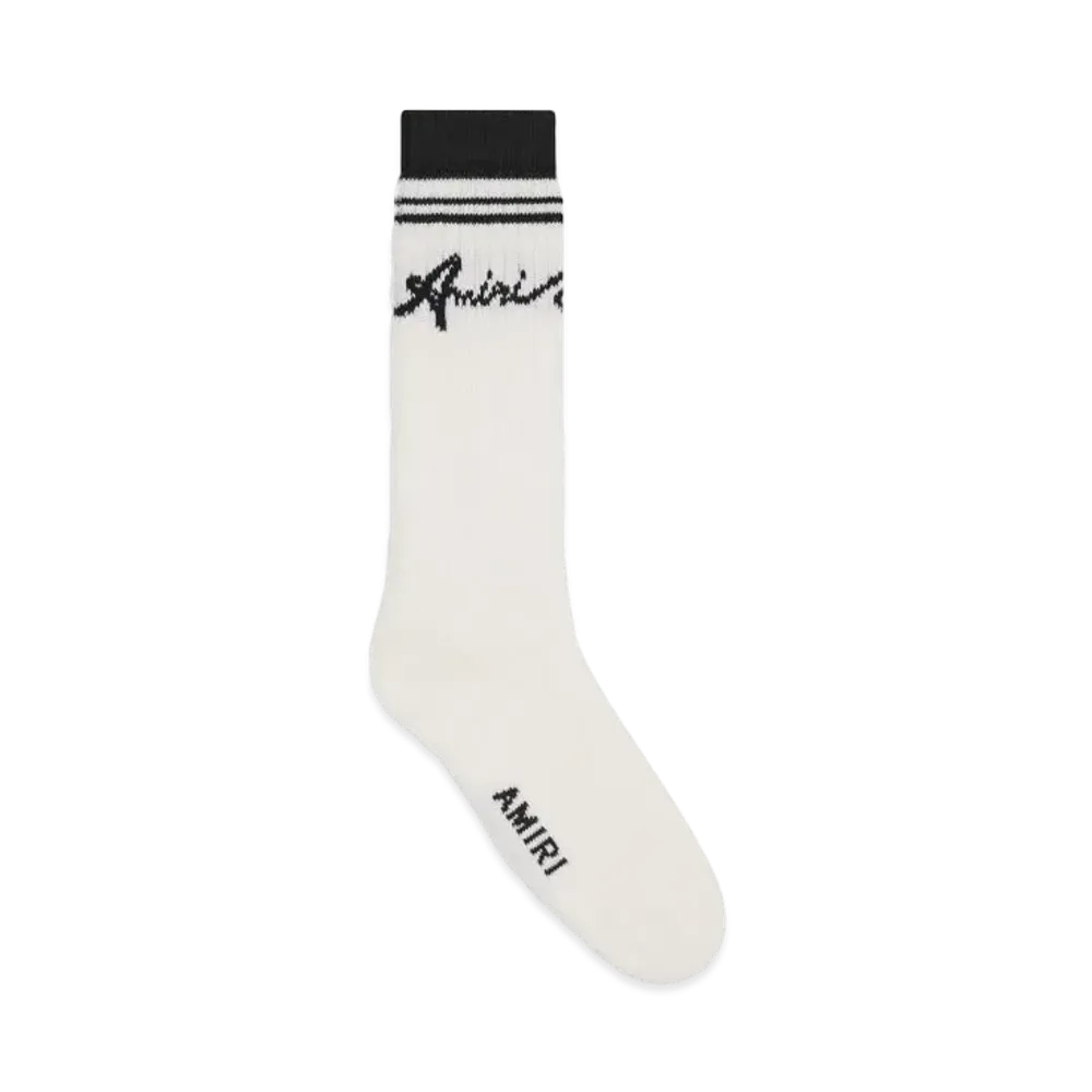 AMIRI Wave Socks "Black"