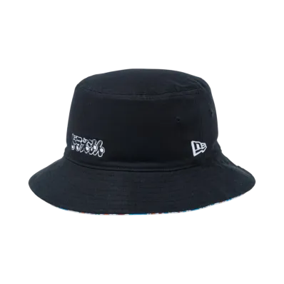 NEW ERA x Doraemon Bucket 01 Reversible Doraemon Monogram "Black/Multicolor"