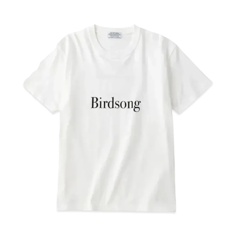 Graphpaper 0559 Birdsong T-Shirt "White"